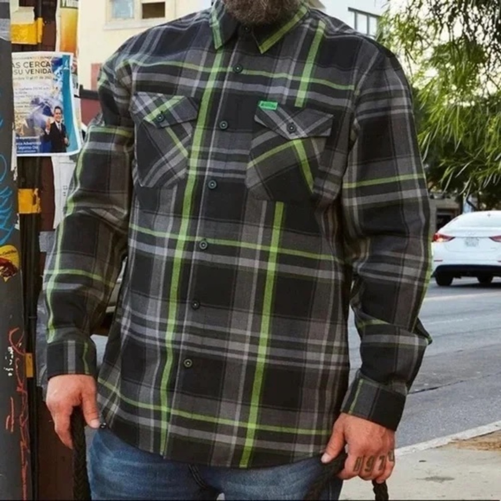 Men’s Dixxon Flannel Co. SOLD Out “Sublime Jah” Flannel